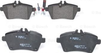 BOSCH 0 986 494 087 - Bremžu uzliku kompl., Disku bremzes onlydrive.pro