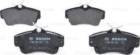 BOSCH 0 986 494 029 - Brake Pad Set, disc brake onlydrive.pro