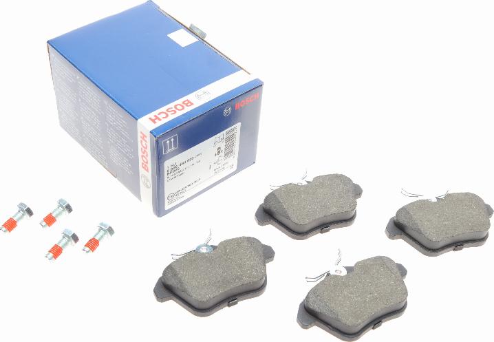 BOSCH 0 986 494 020 - Stabdžių trinkelių rinkinys, diskinis stabdys onlydrive.pro