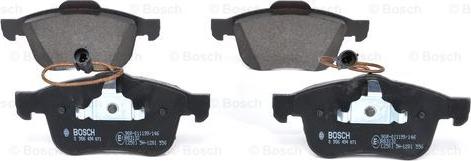 BOSCH 0 986 494 071 - Brake Pad Set, disc brake onlydrive.pro