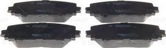 BOSCH 0 986 494 196 - Brake Pad Set, disc brake onlydrive.pro