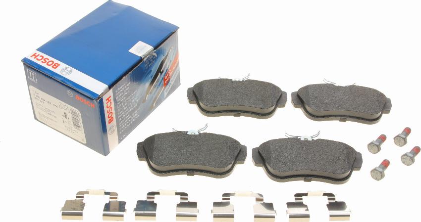 BOSCH 0 986 494 192 - Brake Pad Set, disc brake onlydrive.pro