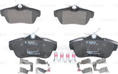 BOSCH 0 986 494 192 - Brake Pad Set, disc brake onlydrive.pro