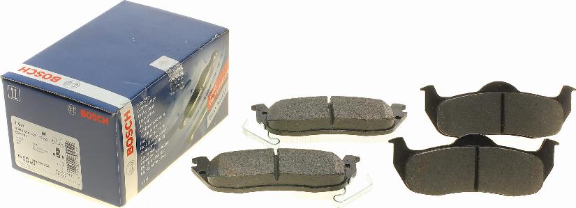 BOSCH 0 986 494 142 - Brake Pad Set, disc brake onlydrive.pro