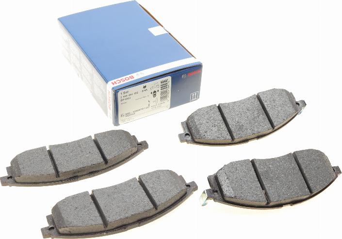 BOSCH 0 986 494 152 - Brake Pad Set, disc brake onlydrive.pro