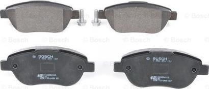 BOSCH 0 986 494 157 - Brake Pad Set, disc brake onlydrive.pro