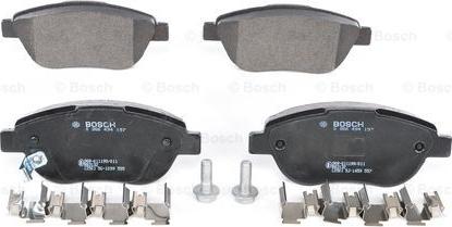 BOSCH 0 986 494 157 - Brake Pad Set, disc brake onlydrive.pro