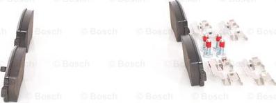 BOSCH 0 986 494 160 - Brake Pad Set, disc brake onlydrive.pro