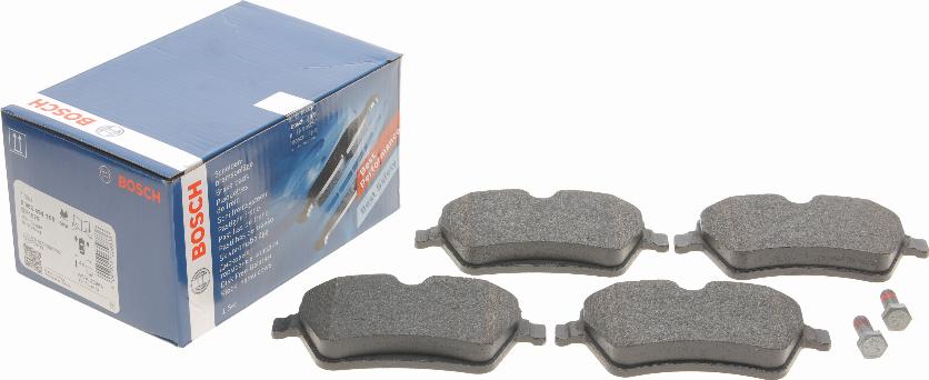 BOSCH 0 986 494 168 - Brake Pad Set, disc brake onlydrive.pro