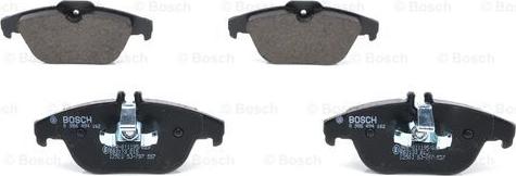 BOSCH 0 986 494 162 - Brake Pad Set, disc brake onlydrive.pro