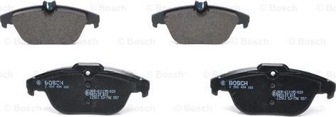 BOSCH 0 986 494 162 - Brake Pad Set, disc brake onlydrive.pro