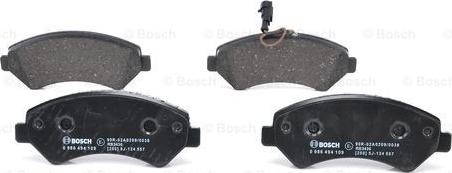 BOSCH 0 986 494 109 - Brake Pad Set, disc brake onlydrive.pro