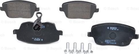 BOSCH 0 986 494 105 - Brake Pad Set, disc brake onlydrive.pro