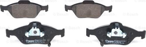 BOSCH 0 986 494 101 - Brake Pad Set, disc brake onlydrive.pro