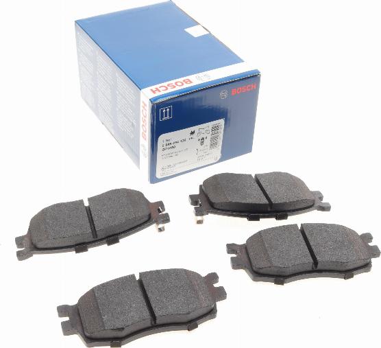 BOSCH 0 986 494 139 - Brake Pad Set, disc brake onlydrive.pro