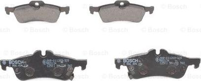 BOSCH 0 986 494 130 - Brake Pad Set, disc brake onlydrive.pro