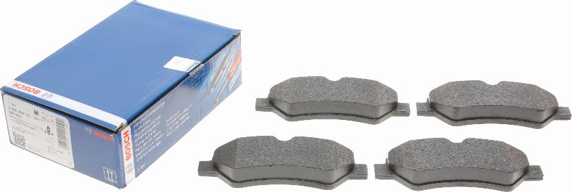 BOSCH 0 986 494 123 - Brake Pad Set, disc brake onlydrive.pro