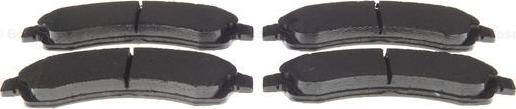 BOSCH 0 986 494 854 - Brake Pad Set, disc brake onlydrive.pro