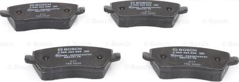 BOSCH 0 986 494 856 - Piduriklotsi komplekt,ketaspidur onlydrive.pro