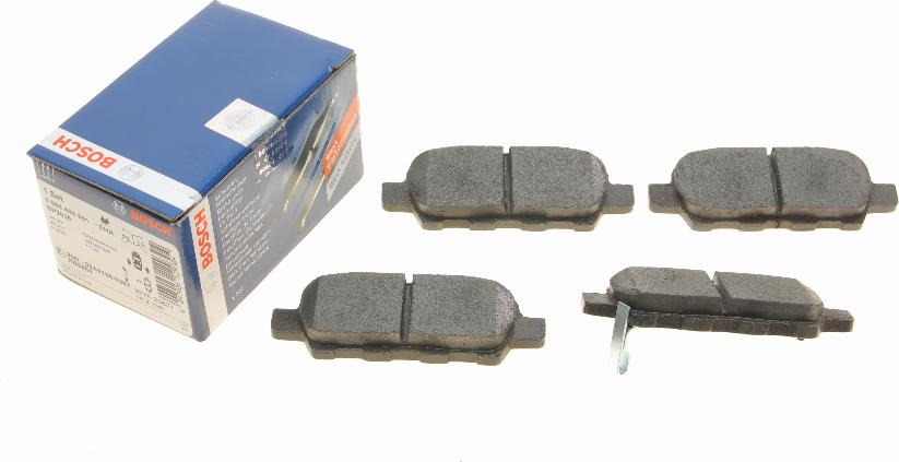 BOSCH 0 986 494 861 - Brake Pad Set, disc brake onlydrive.pro