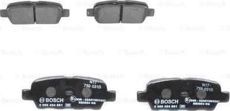 BOSCH 0 986 494 861 - Jarrupala, levyjarru onlydrive.pro