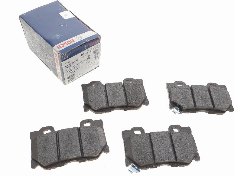 BOSCH 0 986 494 863 - Тормозные колодки, дисковые, комплект onlydrive.pro