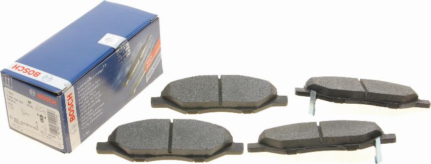 BOSCH 0 986 494 867 - Brake Pad Set, disc brake onlydrive.pro