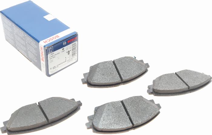 BOSCH 0 986 494 804 - Brake Pad Set, disc brake onlydrive.pro