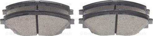 BOSCH 0 986 494 804 - Brake Pad Set, disc brake onlydrive.pro