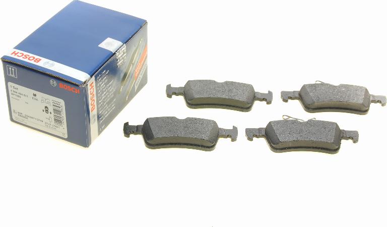 BOSCH 0 986 494 811 - Brake Pad Set, disc brake onlydrive.pro