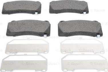 BOSCH 0 986 494 880 - Brake Pad Set, disc brake onlydrive.pro