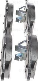 BOSCH 0 986 494 826 - Brake Pad Set, disc brake onlydrive.pro