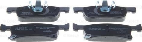 BOSCH 0 986 494 823 - Brake Pad Set, disc brake onlydrive.pro