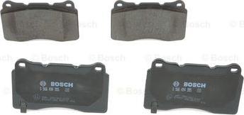 BOSCH 0 986 494 395 - Brake Pad Set, disc brake onlydrive.pro