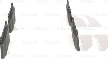 BOSCH 0 986 494 395 - Stabdžių trinkelių rinkinys, diskinis stabdys onlydrive.pro