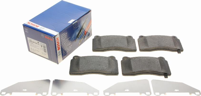 BOSCH 0 986 494 395 - Brake Pad Set, disc brake onlydrive.pro