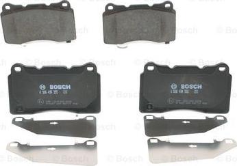 BOSCH 0 986 494 395 - Stabdžių trinkelių rinkinys, diskinis stabdys onlydrive.pro