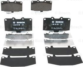 BOSCH 0 986 494 398 - Brake Pad Set, disc brake onlydrive.pro