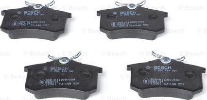 BOSCH 0 986 494 387 - Brake Pad Set, disc brake onlydrive.pro