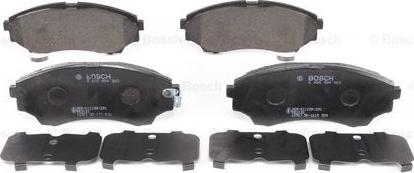 BOSCH 0 986 494 323 - Brake Pad Set, disc brake onlydrive.pro