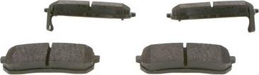 BOSCH 0 986 494 327 - Brake Pad Set, disc brake onlydrive.pro