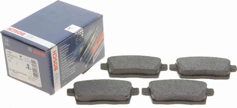 BOSCH 0 986 494 376 - Brake Pad Set, disc brake onlydrive.pro