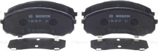 BOSCH 0 986 494 377 - Brake Pad Set, disc brake onlydrive.pro