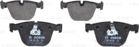 BOSCH 0 986 494 294 - Brake Pad Set, disc brake onlydrive.pro