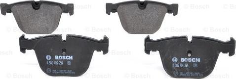 BOSCH 0 986 494 294 - Brake Pad Set, disc brake onlydrive.pro