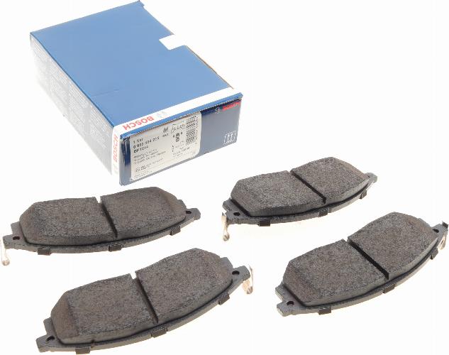 BOSCH 0 986 494 295 - Brake Pad Set, disc brake onlydrive.pro