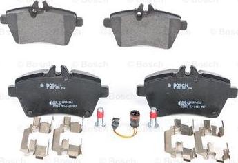 BOSCH 0 986 494 290 - Brake Pad Set, disc brake onlydrive.pro