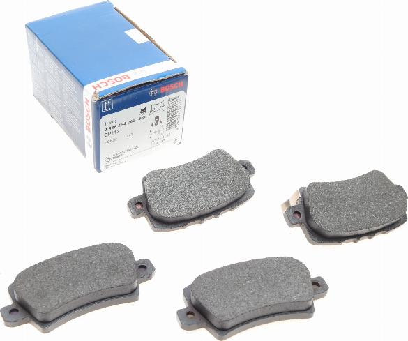 BOSCH 0 986 494 249 - Brake Pad Set, disc brake onlydrive.pro