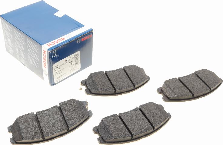 BOSCH 0 986 494 250 - Brake Pad Set, disc brake onlydrive.pro