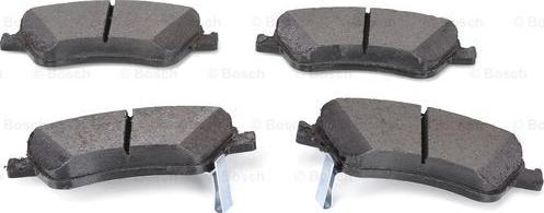 BOSCH 0 986 494 260 - Brake Pad Set, disc brake onlydrive.pro